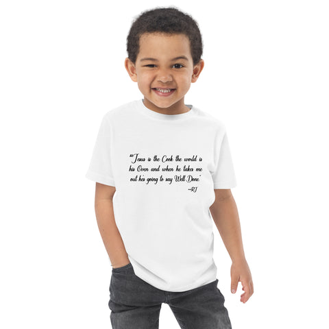 Toddler jersey t-shirt